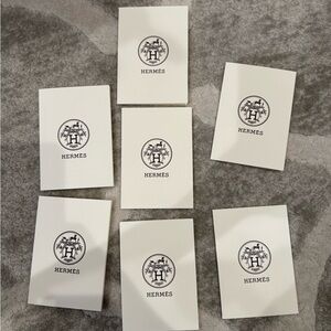 7 X Authentic Hermes receipt holder